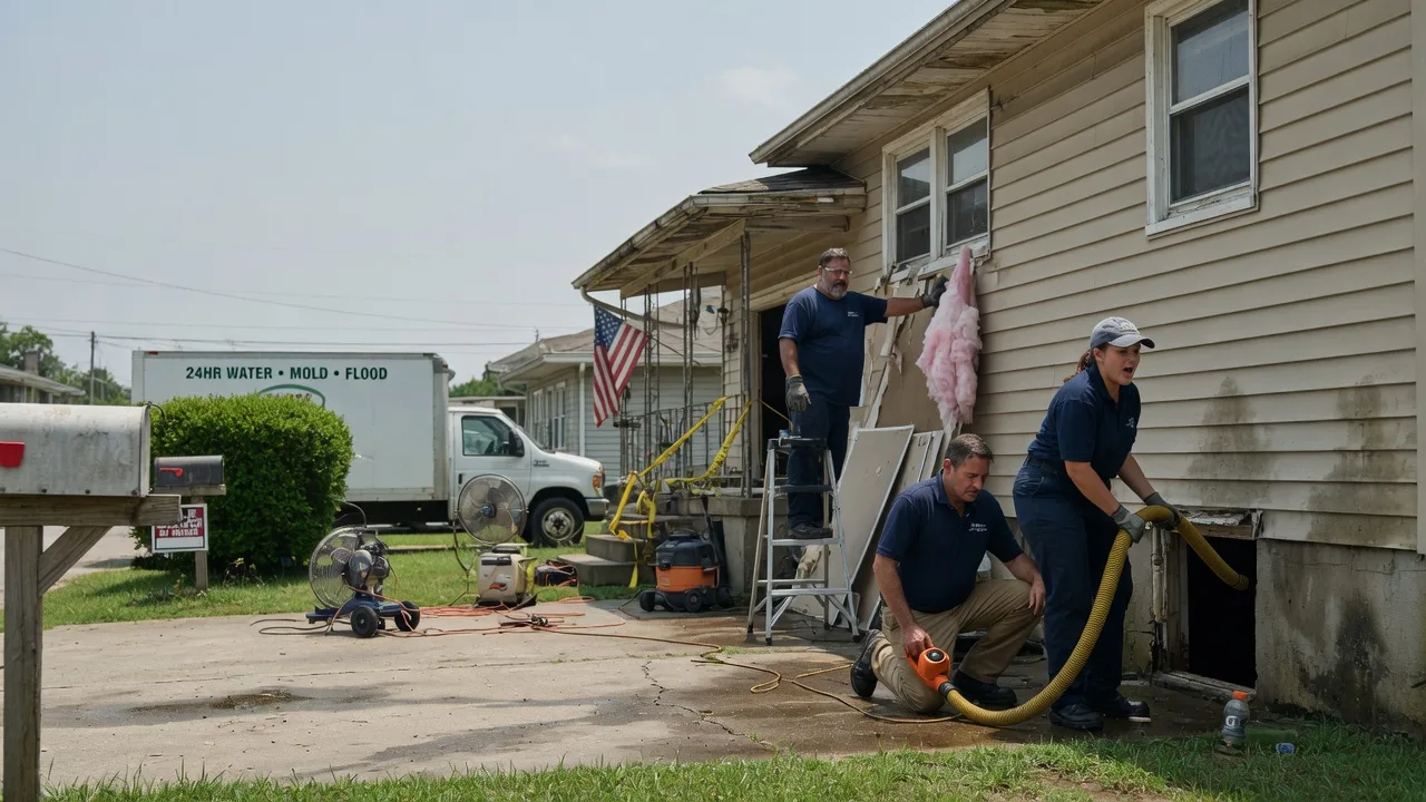 Water Damage Repair in Queen City, TX near me